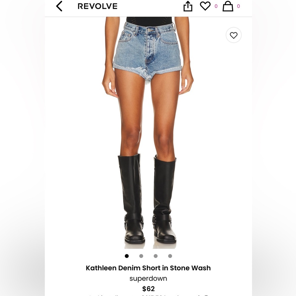 Superdown Kathleen Denim Shorts
